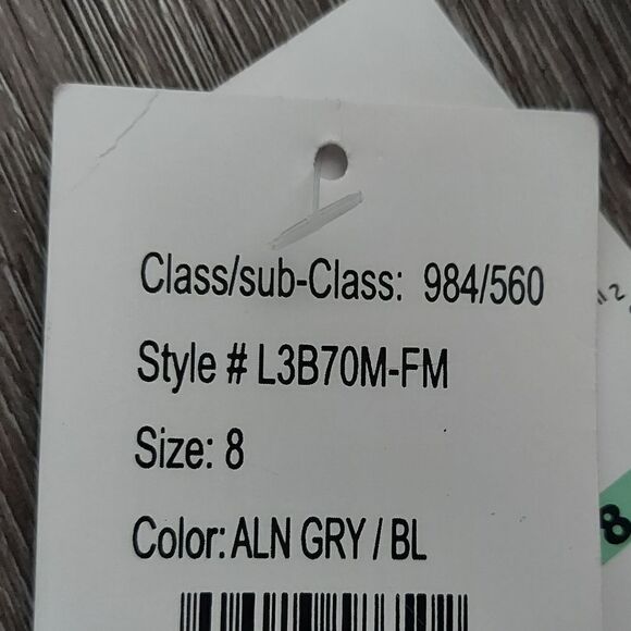 NEW London Style Black Gray Formal Business Dress 8 - Picture 7 of 9